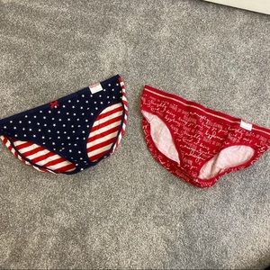 NWT 18/20 hipster cacique panty bundle Christmas